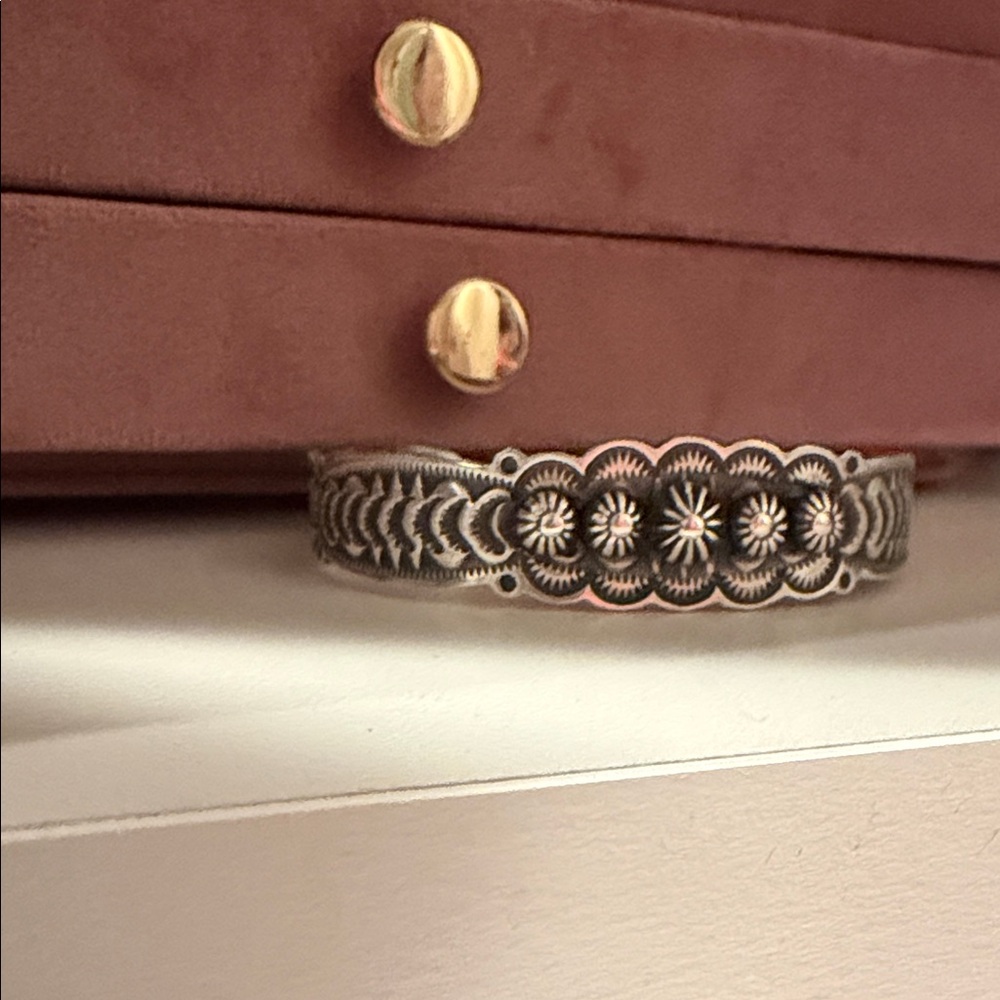 Sterling Silver Navajo Cuff